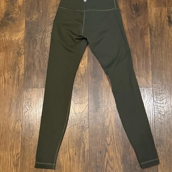 lululemon athletica Olive Green Leggings - Picture 3 of 5